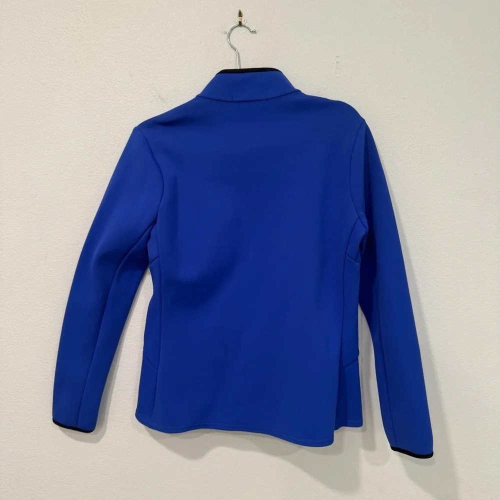 RLX Ralph Lauren Neoprene Scuba Cobalt Blue Sporty Full Zip Jacket L